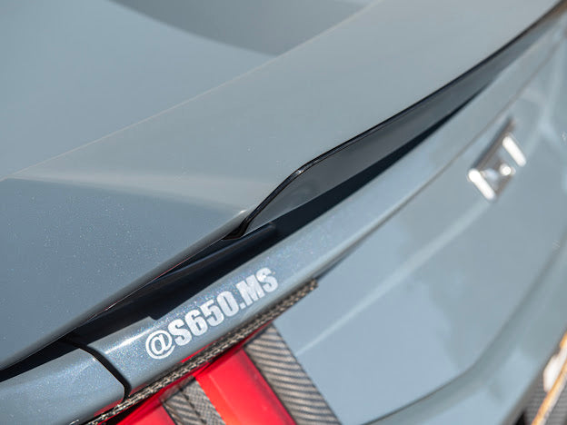 2024-UP FORD MUSTANG S650 GT |SDP PERFORMANCE STYLE WING REAR GURNEY FLAP SPOILER